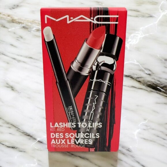 NIB MAC Lashes to Lips Kit: Red - Picture 5 of 5